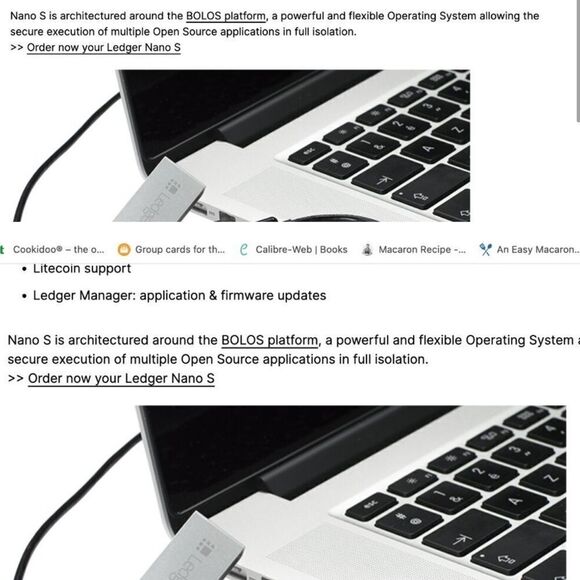 Ledger Nano S Crypto Black Wallet. Brand New and Factory Sealed! - Picture 11 of 13